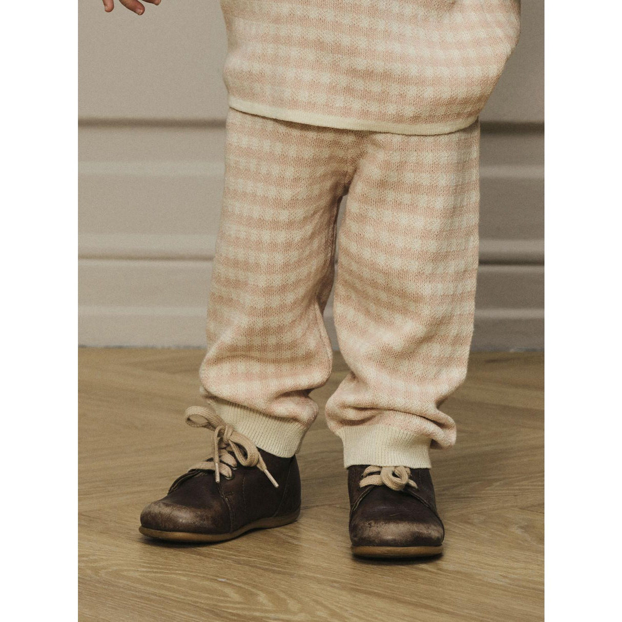 Lil'Atelier Cameo Rose Nbfnadie Strik Pant Lil