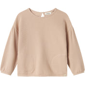 Lil'Atelier Cameo Rose Nmfnoella Ls Oversize Sweat Lil
