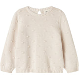 Lil'Atelier Pastel Parchment Nmngable Ls Loose Strik Lil