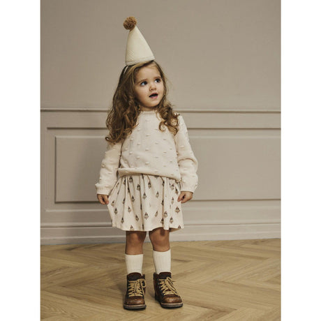 Lil'Atelier Pastel Parchment Nmngable Ls Loose Strik Lil