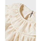 Lil'Atelier Pastel Parchment Nmfnethe Ls Loose Skjorte Lil