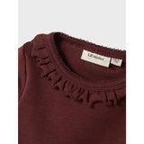 Lil'Atelier Hot Chocolate Nmfgayo Koj Ls Slim Top Lil