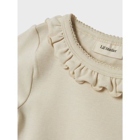 Lil'Atelier Turtledove Nmfgayo Koj Ls Slim Top Lil