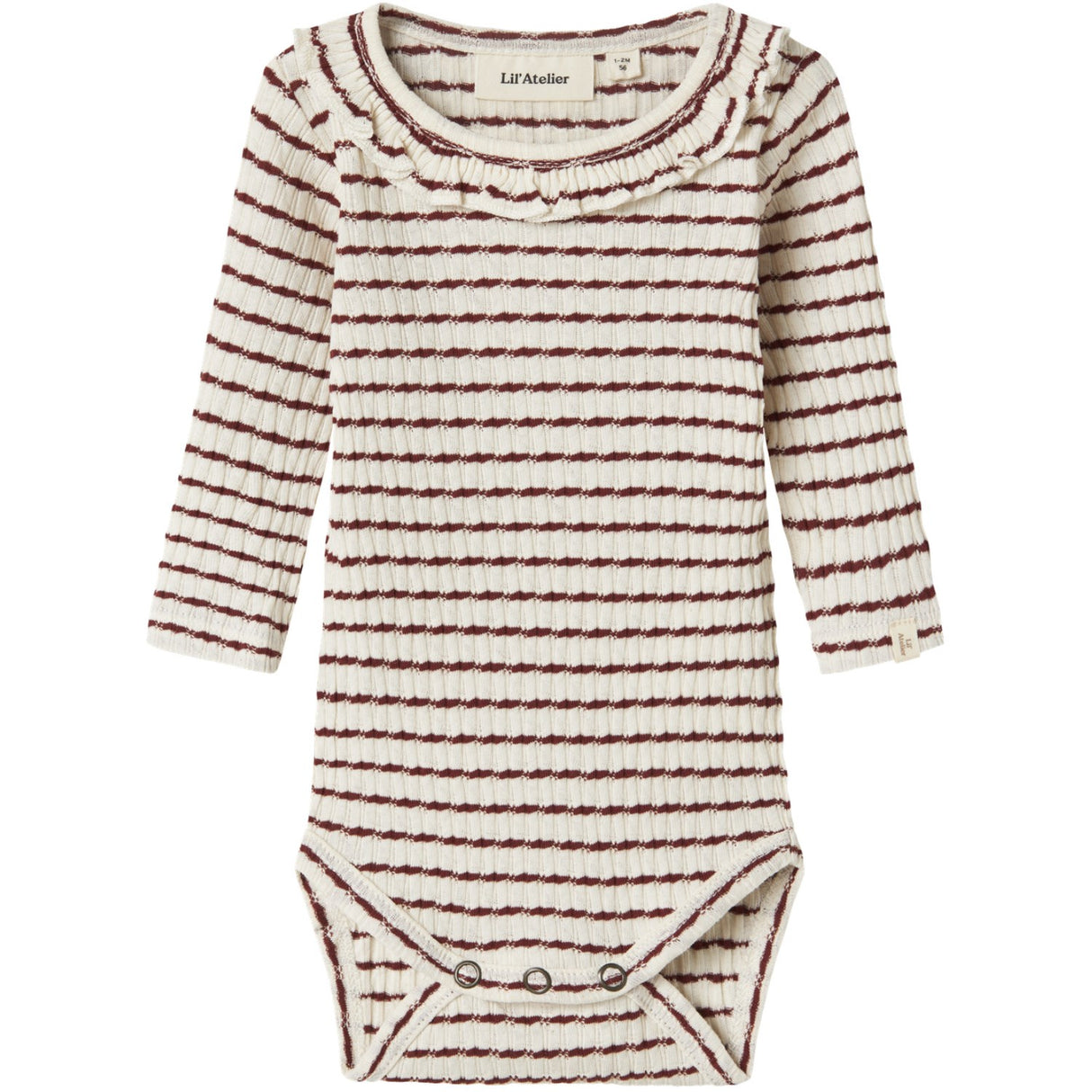 Lil'Atelier Hot Chocolate Nbfosophia Ls Slim Body Lil