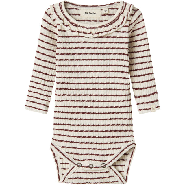 Lil'Atelier Hot Chocolate Nbfosophia Ls Slim Body Lil