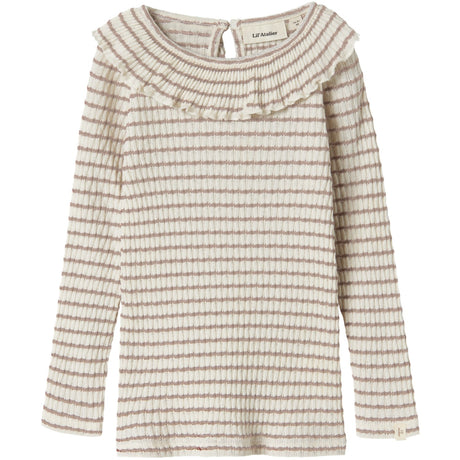 Lil'Atelier Cameo Rose Nmfosophia Ls Slim Top Lil