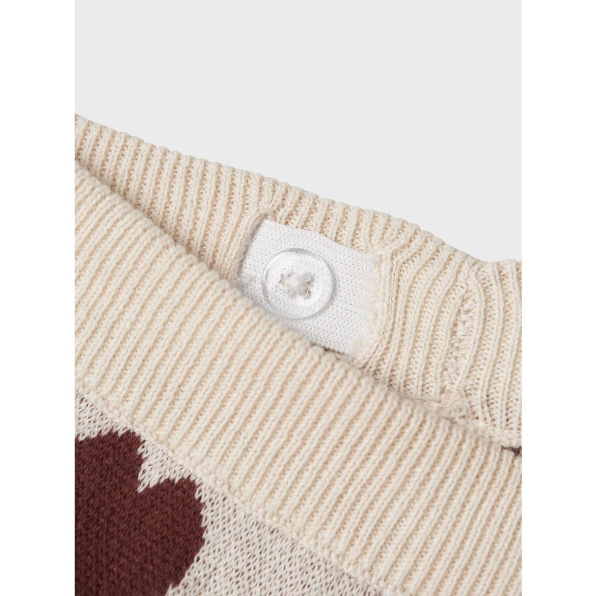 Lil'Atelier Pastel Parchment Nmflamai Wide Strik Ancle Bukser Lil