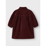 Lil'Atelier Hot Chocolate Nmfobert Loose Ls Cord Kjole 4122-Hg Lil
