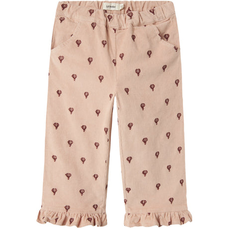 Lil'Atelier Cameo Rose Emb Nmfnelly Cord Straight Bukser 4945-Hc Lil