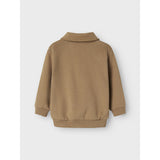 Lil'Atelier Sepia Tint Nmmilondon Roa Ls Loose Sweat Lil