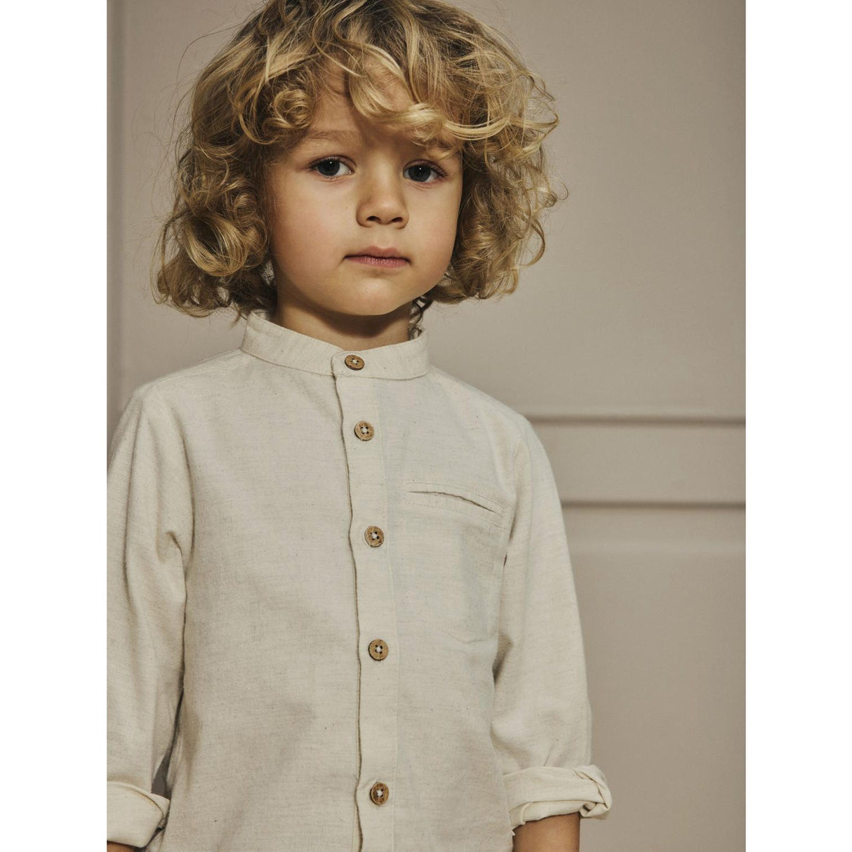Lil'Atelier Turtledove Nmmotto Ls Skjorte Lil