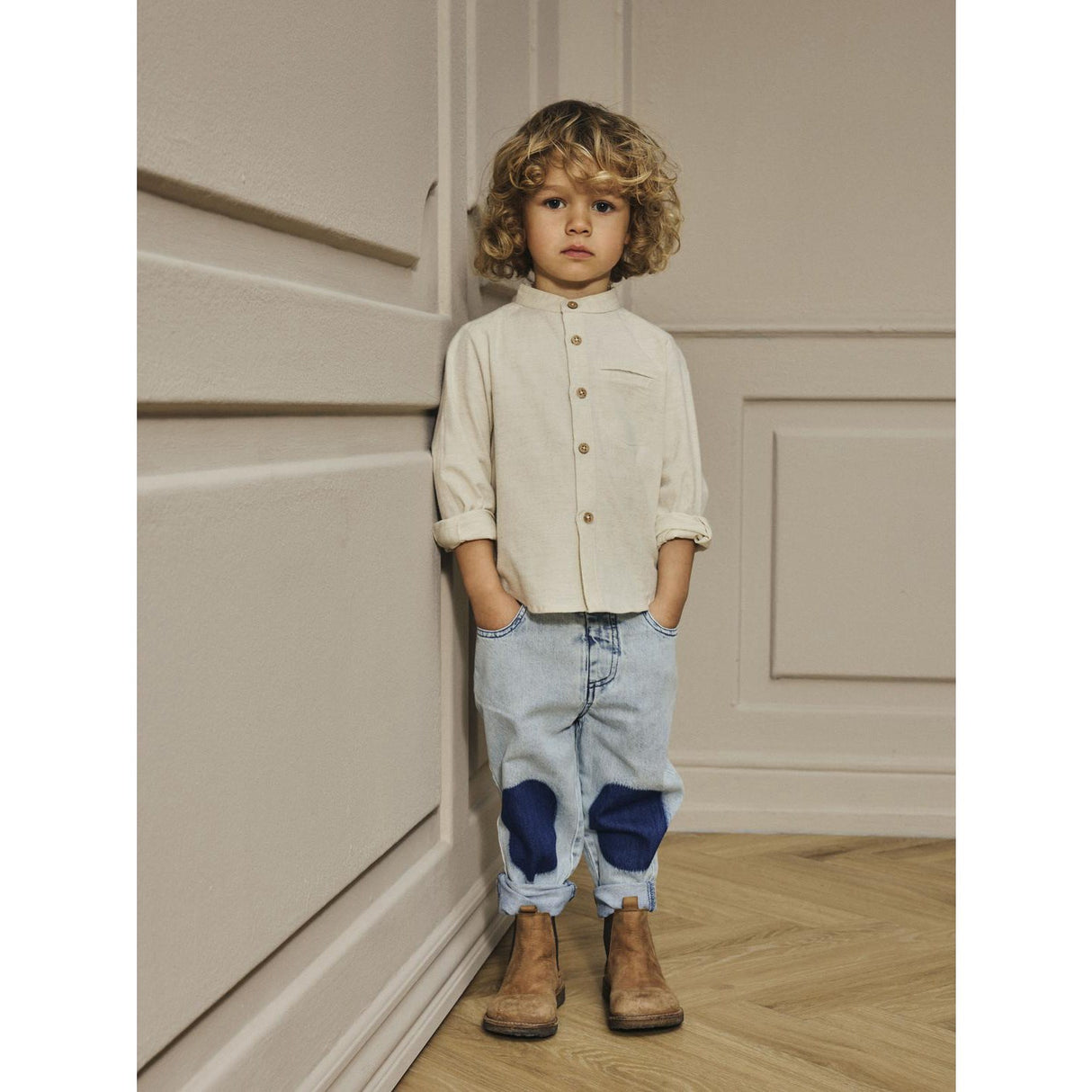 Lil'Atelier Turtledove Nmmotto Ls Skjorte Lil