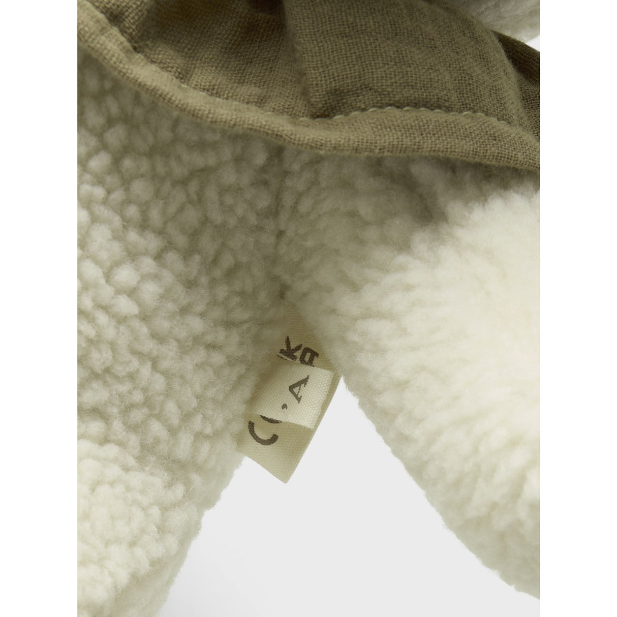 Lil'Atelier Turtledove Sepia Tint Nbndanco Gie Sherpa Bamse Lil