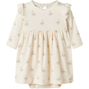 Lil'Atelier Pastel Parchment Swan Nbfgavo Ege Ls Body Kjole Lil