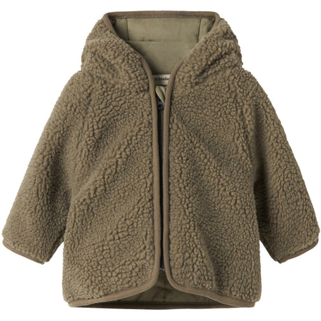 Lil'Atelier Overland Trek Nbnnalo Sherpa Jkt Solid Lil