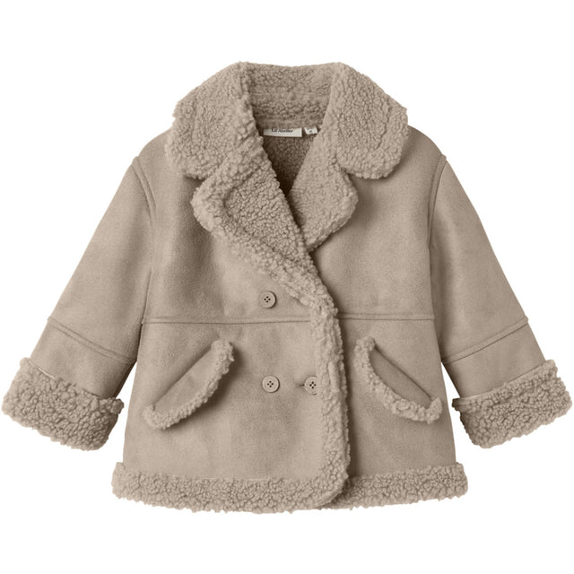 Lil'Atelier Oxford Tan Nmnnester Oversized Jkt Lil