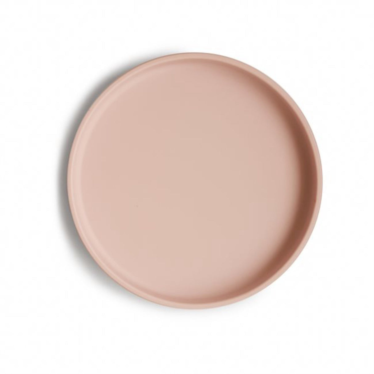 Mushie Blush Classic Silikone Tallerken
