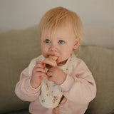 Mushie Blush Silikone Fresh Food Feeder 2-pack