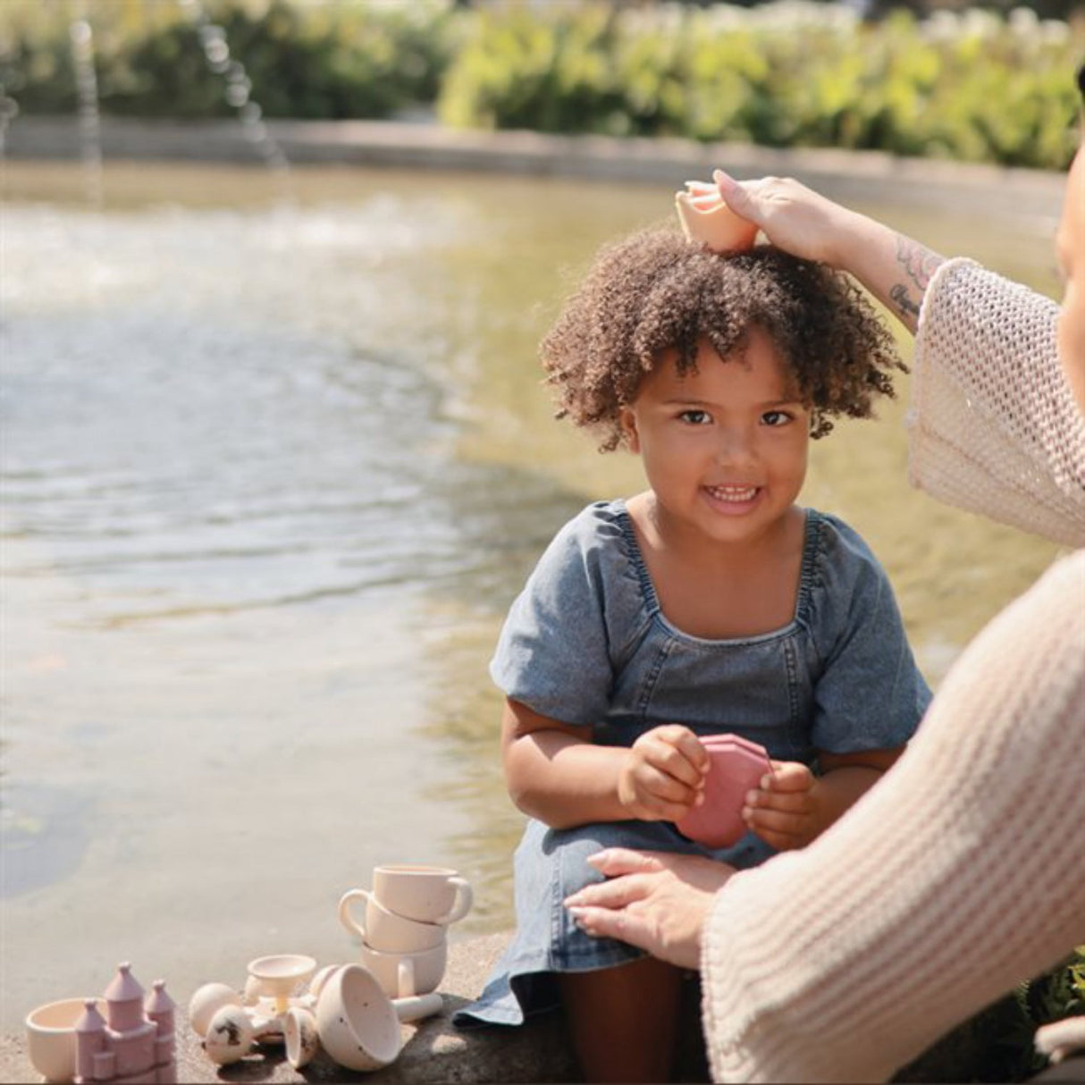 Mushie Princess Badelegetøjssæt 4-Pak