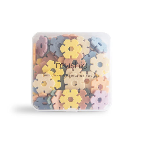 Mushie Multi HEX Connect Konstruktionslegetøjssæt