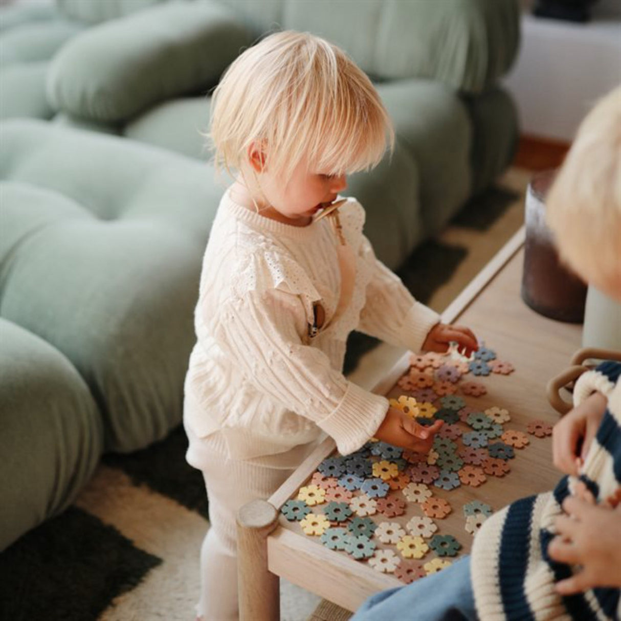 Mushie Multi HEX Connect Konstruktionslegetøjssæt