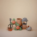 Mushie Dino Suction Spinner Legetøj