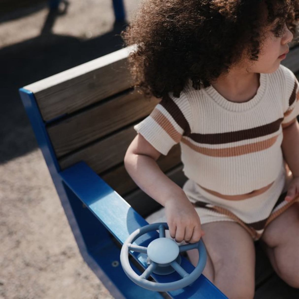 Mushie Wheel Suction Spinner Legetøj