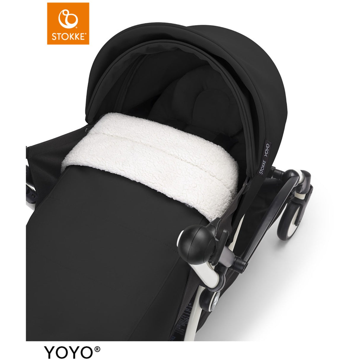 Stokke® Black Yoyo® 0+ Nyfødt Pakke
