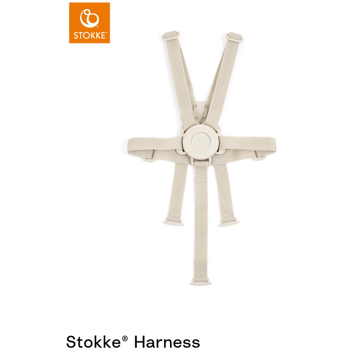 Stokke® Beige Tripp Trapp 5-punkts Sele² Til Højstol