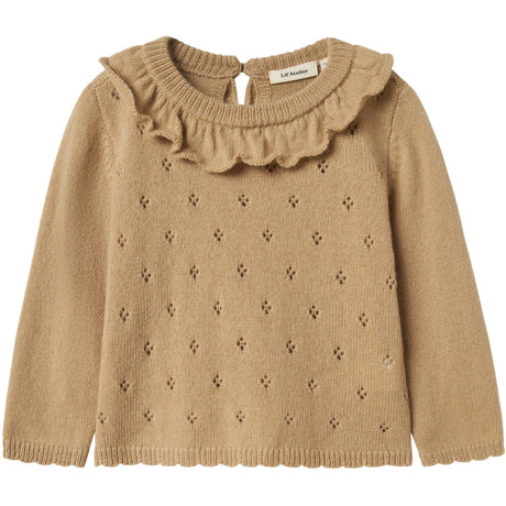 Lil'Atelier Safari Melange Nmfnalio Ls Strik Lil