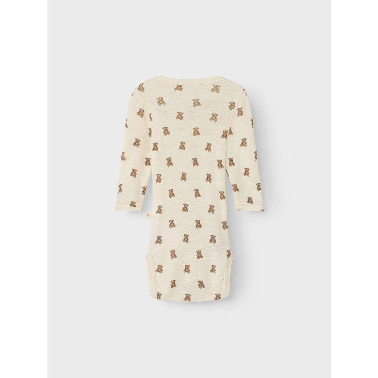 Lil'Atelier Turtledove Melange Nbnnalu Wo/Mo Ls Slim Slå-om Body Lil