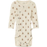 Lil'Atelier Turtledove Melange Nbnnalu Wo/Mo Ls Slim Slå-om Body Lil