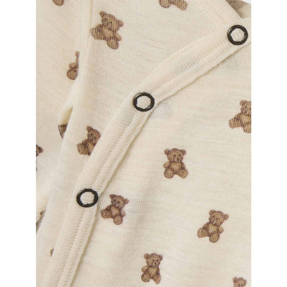 Lil'Atelier Turtledove Melange Nbnnalu Wo/Mo Ls Slim Slå-om Body Lil