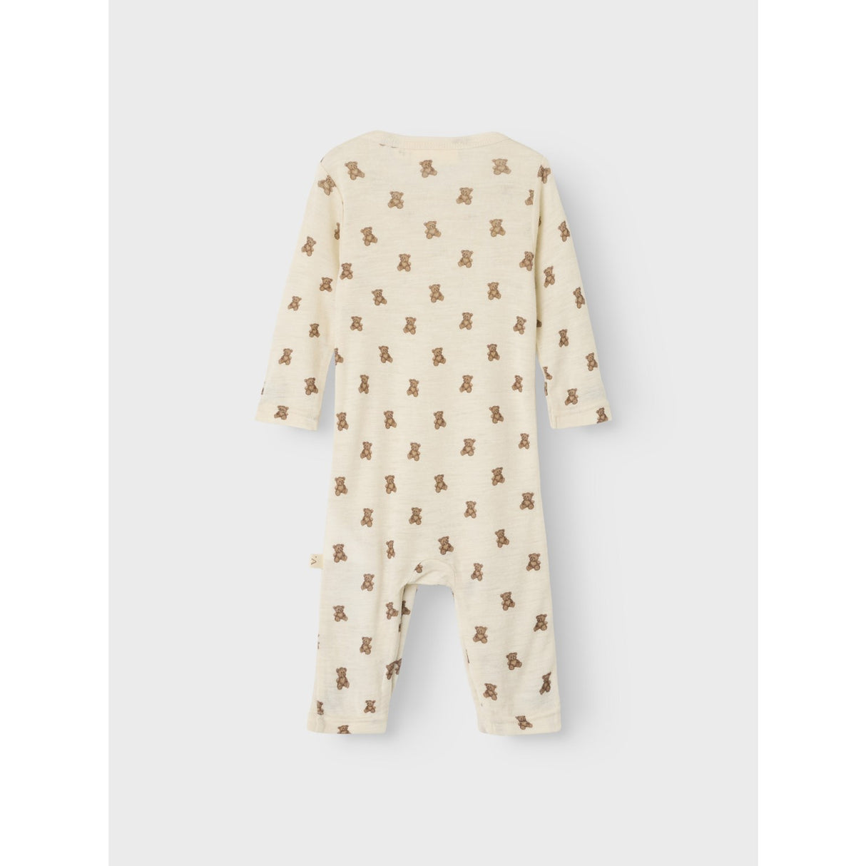 Lil'Atelier Turtledove Melange Nbnnalu Wo/Mo Ls Slim Dragt Lil