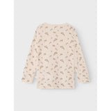 Lil'Atelier Morganite Berry Nmfnoel Nia Uld Ls Slim Top Lil