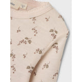 Lil'Atelier Morganite Berry Nmfnoel Nia Uld Ls Slim Top Lil