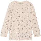 Lil'Atelier Morganite Berry Nmfnoel Nia Uld Ls Slim Top Lil