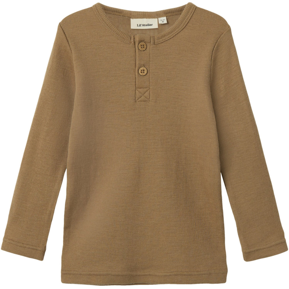 Lil'Atelier Tigers Eye Nmnnoel Neb Uld Ls Slim Top Lil