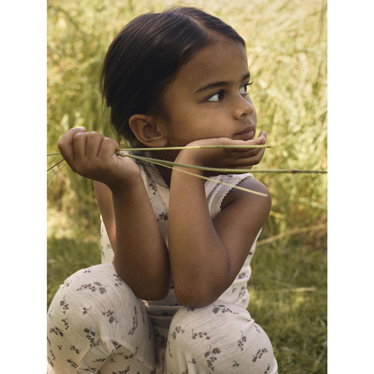 Lil'Atelier Morganite Berry Nmfnoel Nia Uld Slim Leggings Lil