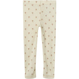 Lil'Atelier Turtledove Melange Nmfnalu Wo/Mo Slim Leggings Lil