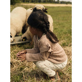 Lil'Atelier Turtledove Melange Nmfnalu Wo/Mo Slim Leggings Lil