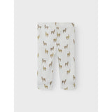 Lil'Atelier Gray Dawn Lama Nbmnoel Nor Uld Slim Leggings Lil