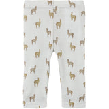 Lil'Atelier Gray Dawn Lama Nbmnoel Nor Uld Slim Leggings Lil