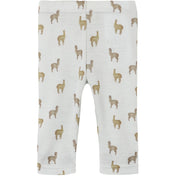 Lil'Atelier Gray Dawn Lama Nbmnoel Nor Uld Slim Leggings Lil