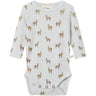 Lil'Atelier Gray Dawn Lama Nbmnoel Nor Uld Ls Slim Body Lil