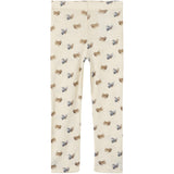 Lil'Atelier Turtledove Melange Nmmnalu Wo/Mo Slim Leggings Lil