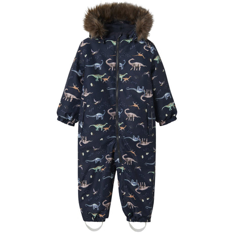 Name It Dark Sapphire Dino Earth Nmmsnow10 Dragt Aop Fo Noos