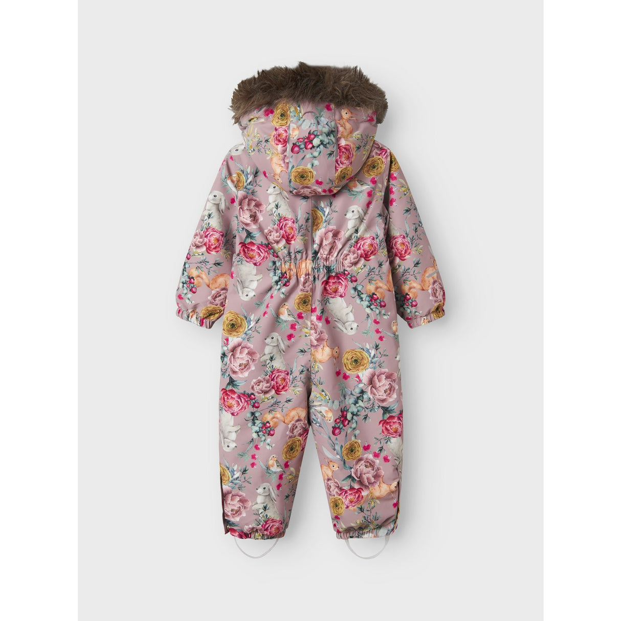 Name It Woodrose Flower Rabbit Nmfsnow10 Dragt Aop Fo Noos