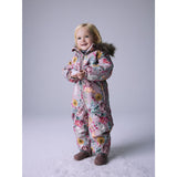 Name It Woodrose Flower Rabbit Nmfsnow10 Dragt Aop Fo Noos