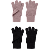 Name It Black Woodrose Nkfmagic Glitter Handsker 2P